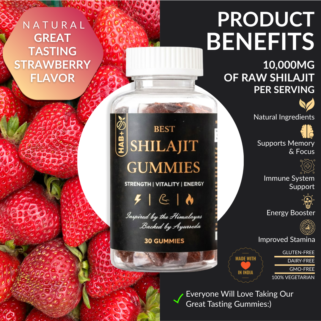 Shilajit gummies alternate view